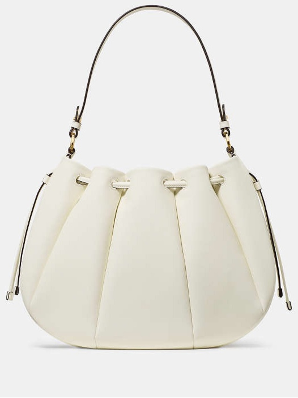 kate spade Cream Padded Shoulder Hobo Bag